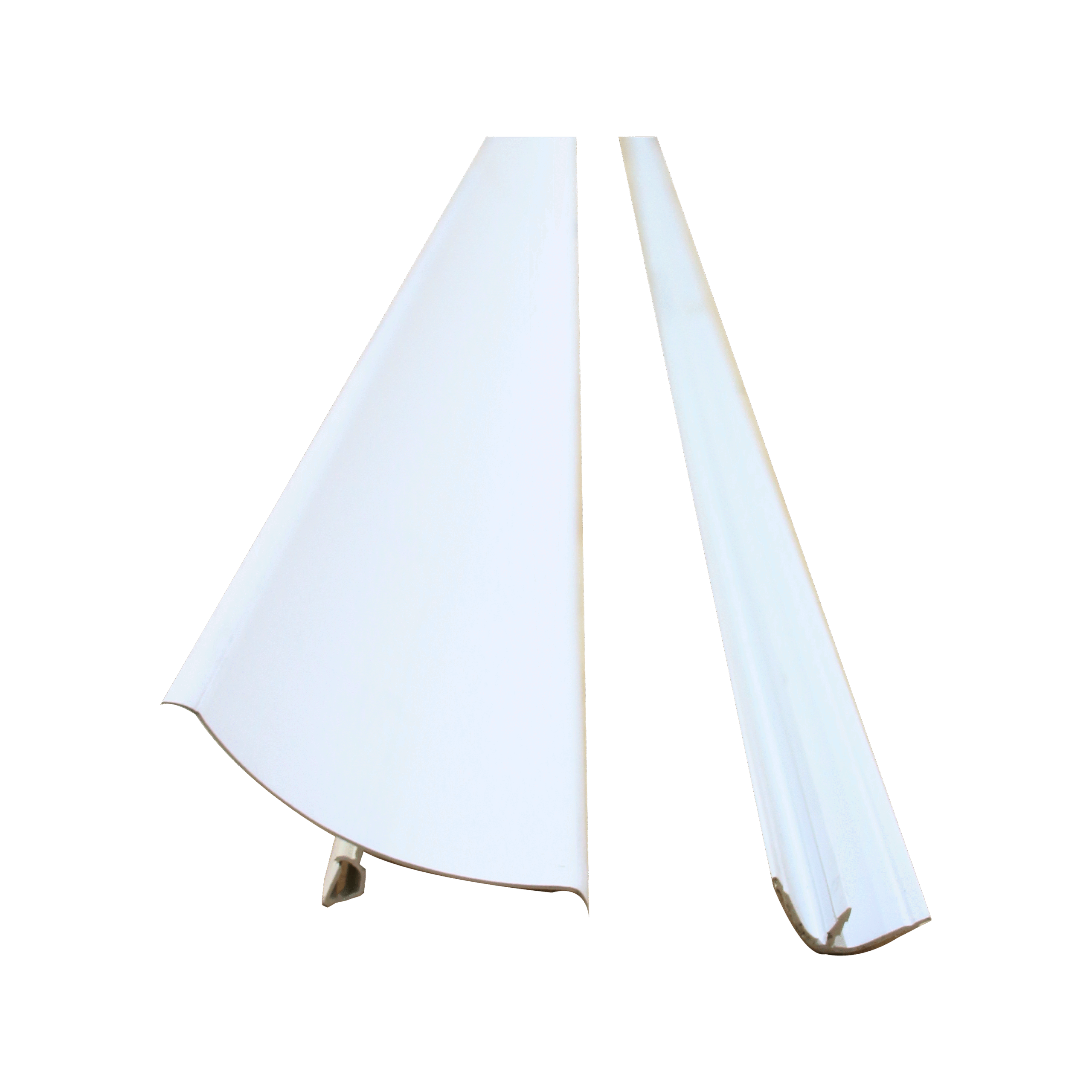 Molduras de PVC Perfil Sanitario de PVC con Soporte Aluminio - para Cámara fría